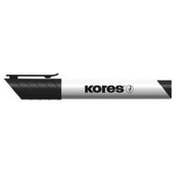 Lot de 12 Marqueur tableau blanc et chevalet "K MARKER", noir - Image principale