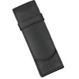 Lot de 6 Etui pour stylos, pour 2 stylos, cuir, noir - Image principale