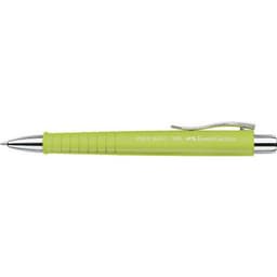 Lot de 6 Stylo à bille rétractable POLY BALL XB, lime - Image principale