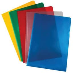 Lot de 600 Pochette transparente, A4, PP, granuleux, rouge - Image principale