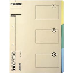 Lot de 20 Dossier Tri-Clip, format A4 - Image principale