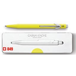 Stylo à bille 849 POPLINE FLUO, jaune - Image principale