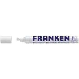 Lot de 6 Craie liquide, largeur de tracé: 2-5 mm, blanc - Image principale