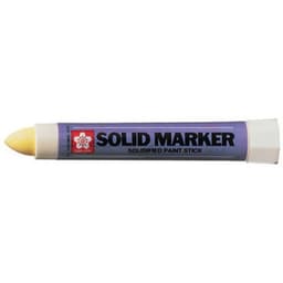 Lot de 6 Marqueur à usage industriel "Solid Marker", jaune - Image principale