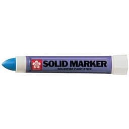 Lot de 6 Marqueur à usage industriel "Solid Marker", bleu - Image principale