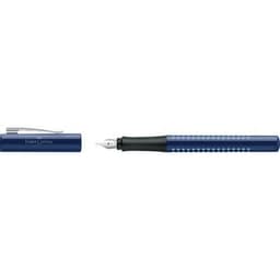 Lot de 6 Stylo plume GRIP 2010, EF, bleu-bleu clair - Image principale