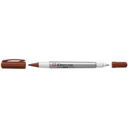 Lot de 6 Marqueur permanent Identi Pen, brun - Image principale