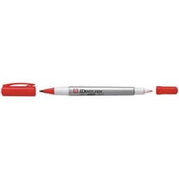 Lot de 6 Marqueur permanent Identi Pen, rouge - Image principale