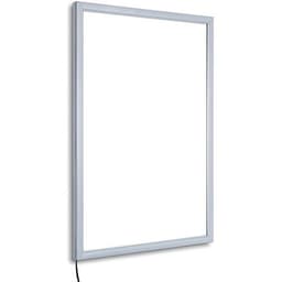 Cadre d'affichage lumineux LED économique A1 à fixer - Image principale