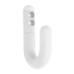 Patère simple Parkid - pièce de fixation - vis BTR - blanc - Image principale