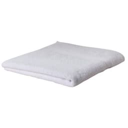 Lot de 12 serviettes éponge Léa 50x100 cm blanc - Image principale
