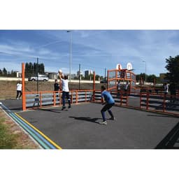 Espace multisports Pitch'One R9XL à 9 aires - 32 x 29,80 m - peint - Image 2