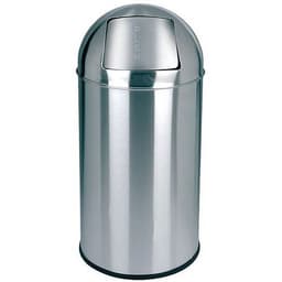 Poubelle à clapet poussoir - 40 L - Manutan Expert - Image principale