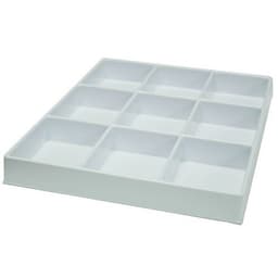 Grille alvéolée 9 compartiments pour bloc GM - Image principale