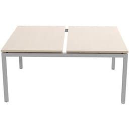 Bureau droit Bench 2 places Inesa Chêne 140 cm - Image 5