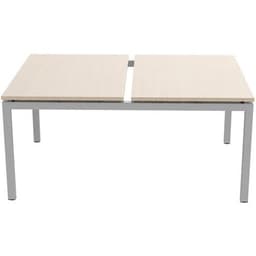 Bureau droit Bench 2 places Inesa Chêne 120 cm - Image 4