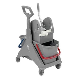 Chariot de lavage Nickita 2x15L et cassette de rangement - TTS - Image principale