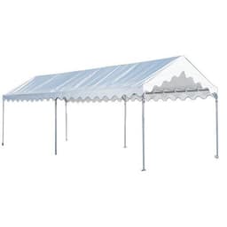 Barnum tente de réception plein air 3 x 8 m - 24 m² - toit blanc + armature - Image 3