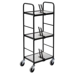 Chariot pour classeurs - 3 plateaux - Capacité 100 kg - Image 2