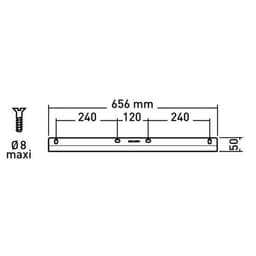 Support mural universel inclinable Applik 45201 - Erard Pro - Image 4
