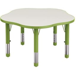 Table Clémence plateau fleur - Manutan Expert - Image 7