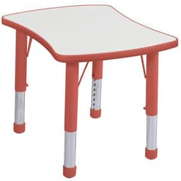Table Clémence plateau vague - Manutan Expert - Image 2