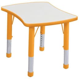 Table Clémence plateau vague - Manutan Expert - Image 4