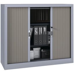 Armoire métal Classique hauteur 102 cm rideaux PVC classé au feu M1 Acial - Image 2