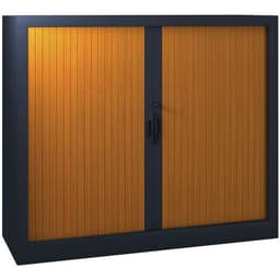 Armoire métal Classique hauteur 102 cm rideaux PVC classé au feu M1 Acial - Image 8