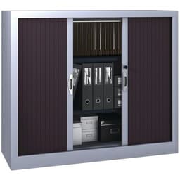 Armoire métal Classique hauteur 102 cm rideaux PVC classé au feu M1 Acial - Image 9