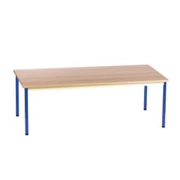 Table Chloé rectangulaire plateau hêtre 4 pieds - Mobidecor - Image principale