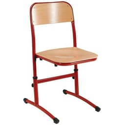 Lot de 2 chaises Nila II hauteur réglable piètement gris - Image 3
