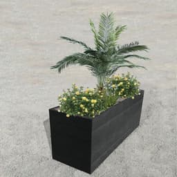 Jardinière Espace en I plastique recyclé Espace Urbain - Image 2