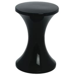 Lot 2 tabourets polypropylène Tam Tam Pop noir - Image principale