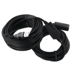 Câble amplifié auto alimenté USB 5 m - Image principale