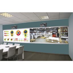 Tableau blanc Horizon 120x400 spécial vidéoprojecteur - e3 - 2 éléments H120xL200cm - Image 5