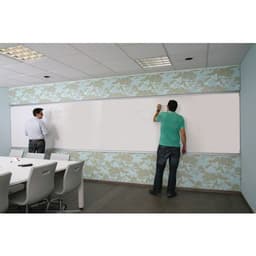 Tableau blanc Horizon 120x400 spécial vidéoprojecteur - e3 - 2 éléments H120xL200cm - Image 2