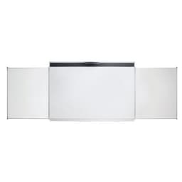 Tableau blanc Spécial Vpi Tactile triptyque 135x200 - e3 blanc feutre - Image principale