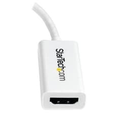 Adaptateur actif Mini DisplayPort vers HDMI 4K pour MacBook M/F Blanc - Image 3