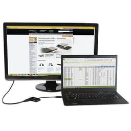 Adaptateur audio/vidéo de voyage-Convertisseur 2-en-1 DisplayPort - Image 2