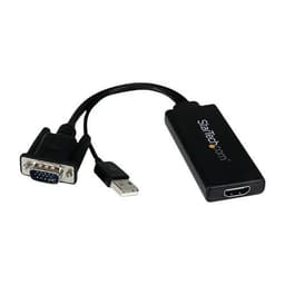 Adaptateur VGA vers HDMI avec audio et alimentation par USB - Image principale