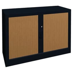 Armoire métal Classique hauteur 69 cm rideaux PVC classé au feu M1 Acial - Image 12
