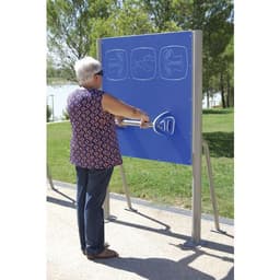 Panneau avec rouleau rotatif - Image principale