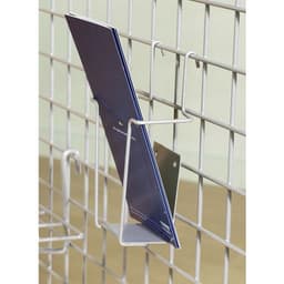 Porte-brochure pour grille d'exposition Praxi - Image 2