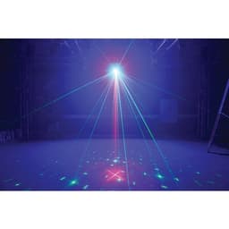 Double Laser Surtur II RG Gobo DMX IRC LED bleue 3 W - Image 2