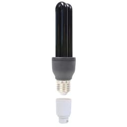Lampe lumière noire 25 W E27 + adaptateur - Image principale
