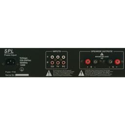 Amplificateur LED bleue + EQ Noir - SPL 500MP3 - Image 2
