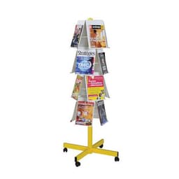 Présentoir tournant sur roulettes Zédia - Image 2