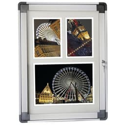 Vitrine murale exterieure Aloa Planorga - Image principale