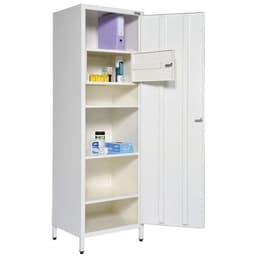 Armoire à pharmacie 1 porte et 1 coffre à toxique - Image principale